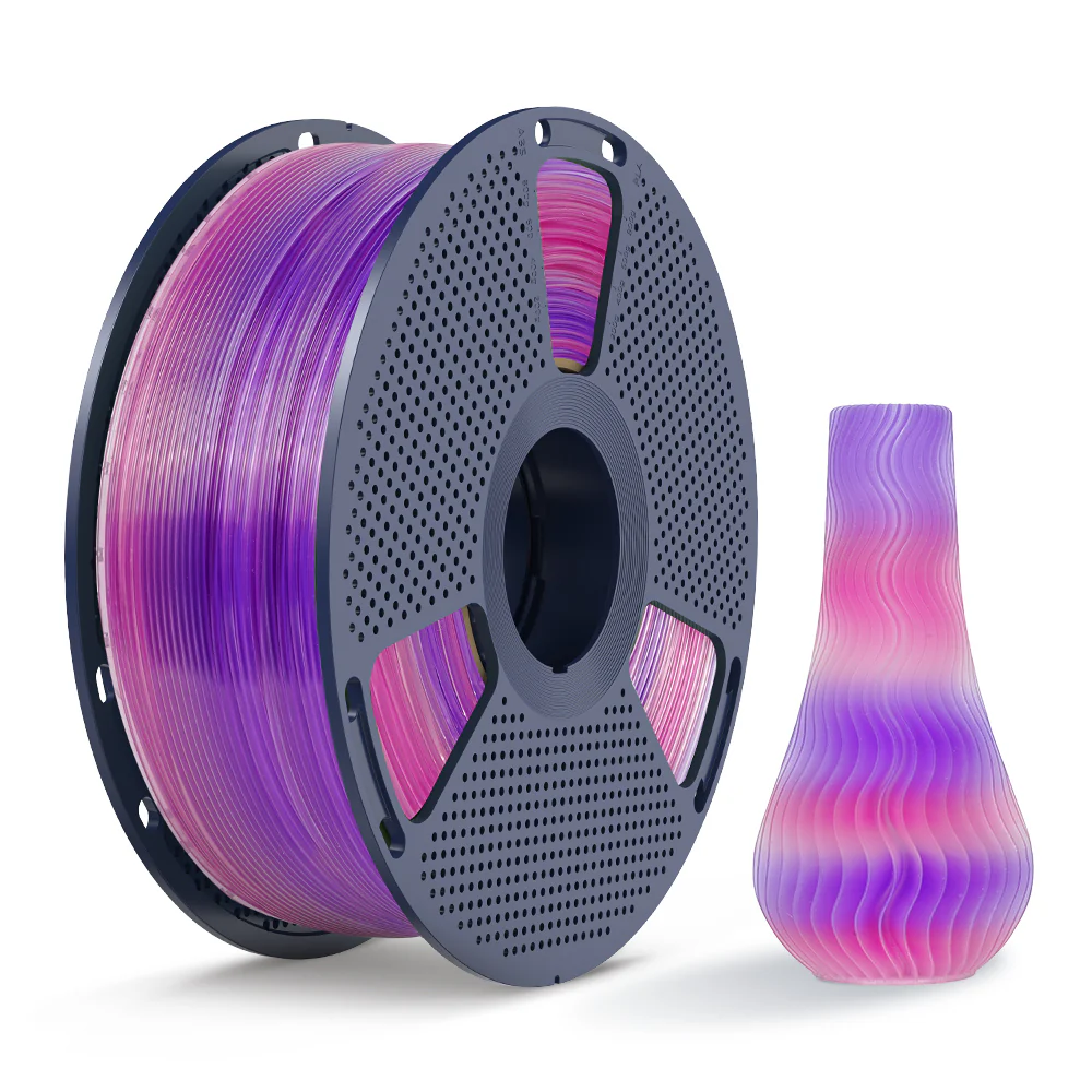 PLA Rainbow, PLA Transparent Rainbow Filament (8Meter Farbwechsel) 1KG - Image 14