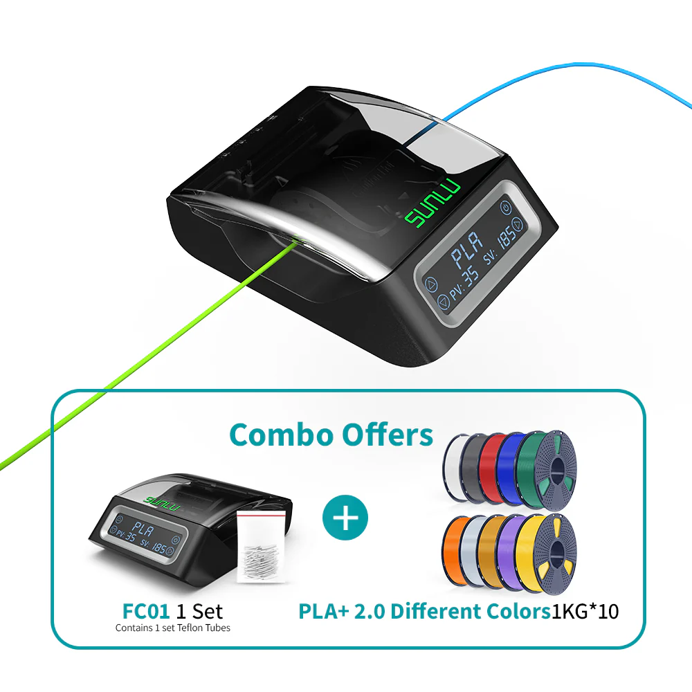 [15 % Rabatt] SUNLU Filament Connector FC01, Fusion Splicer, verschweißbar mit 1.75mm PLA, ABS, PETG, PCL, PA und PC Filament - Image 20