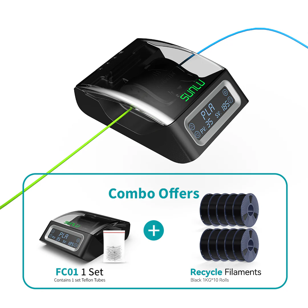 [15 % Rabatt] SUNLU Filament Connector FC01, Fusion Splicer, verschweißbar mit 1.75mm PLA, ABS, PETG, PCL, PA und PC Filament - Image 31