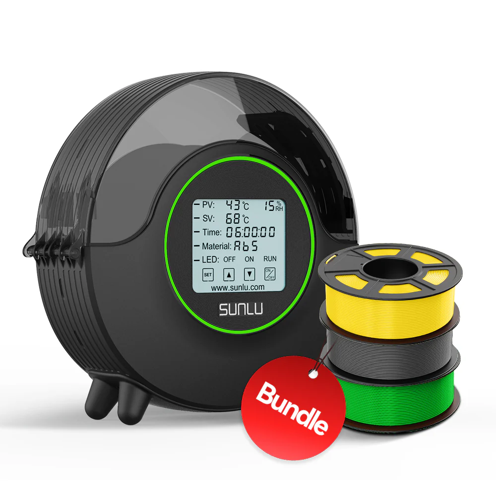 [15 % Rabatt] SUNLU S2 Filament Trockner, 360° Rundum-Erwärmung beim 3D-Druck - Image 7