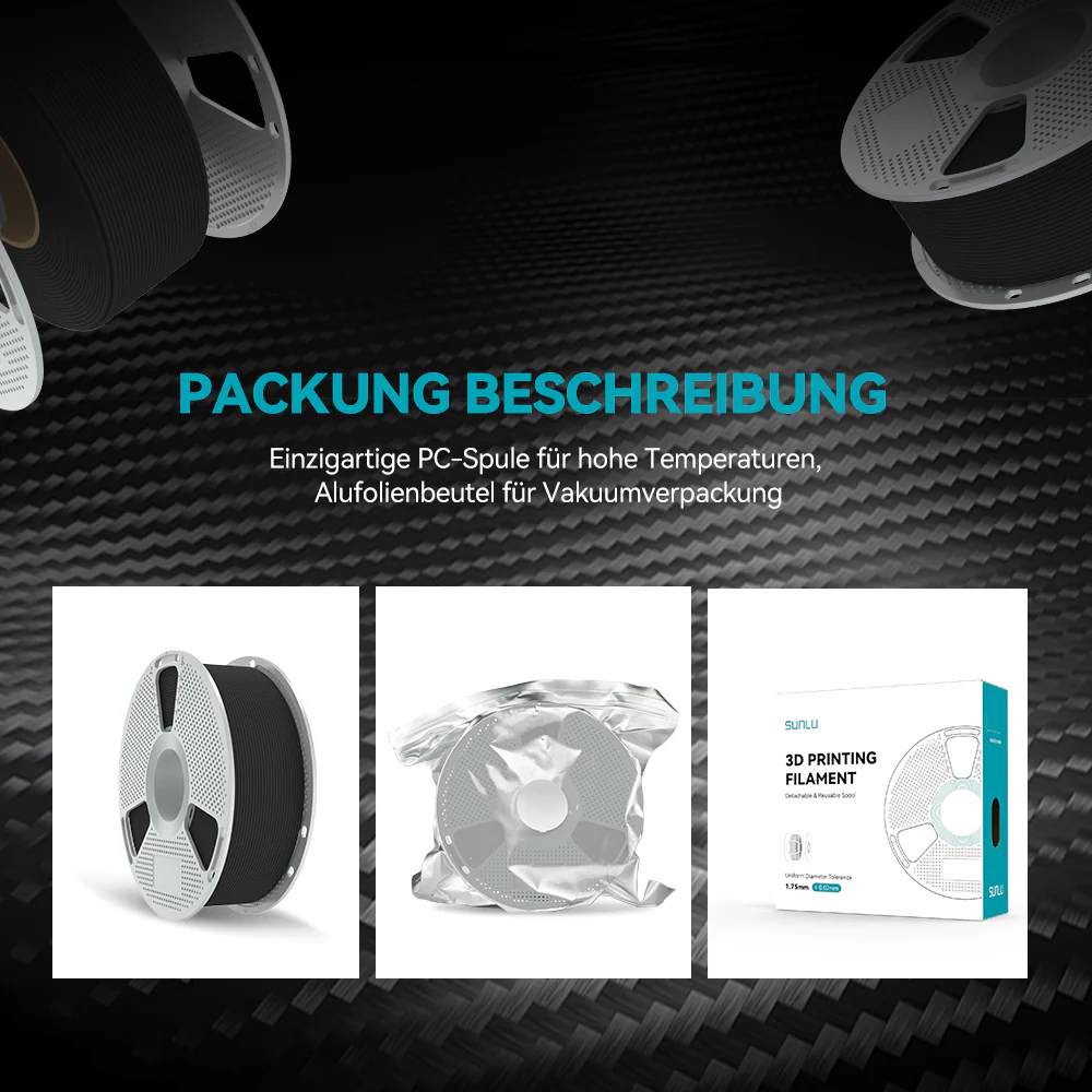 [15 % Rabatt] Nylon-12 Kohlefaser (PA12-CF) 3D Drucker Filament 1KG/0.5KG - Image 11
