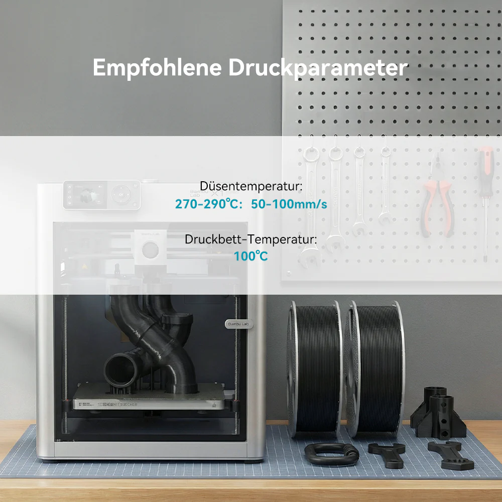 [15 % Rabatt] Nylon-6 Kohlefaser (PA6-CF) 3D Drucker Filament 1KG/0.5KG - Image 7