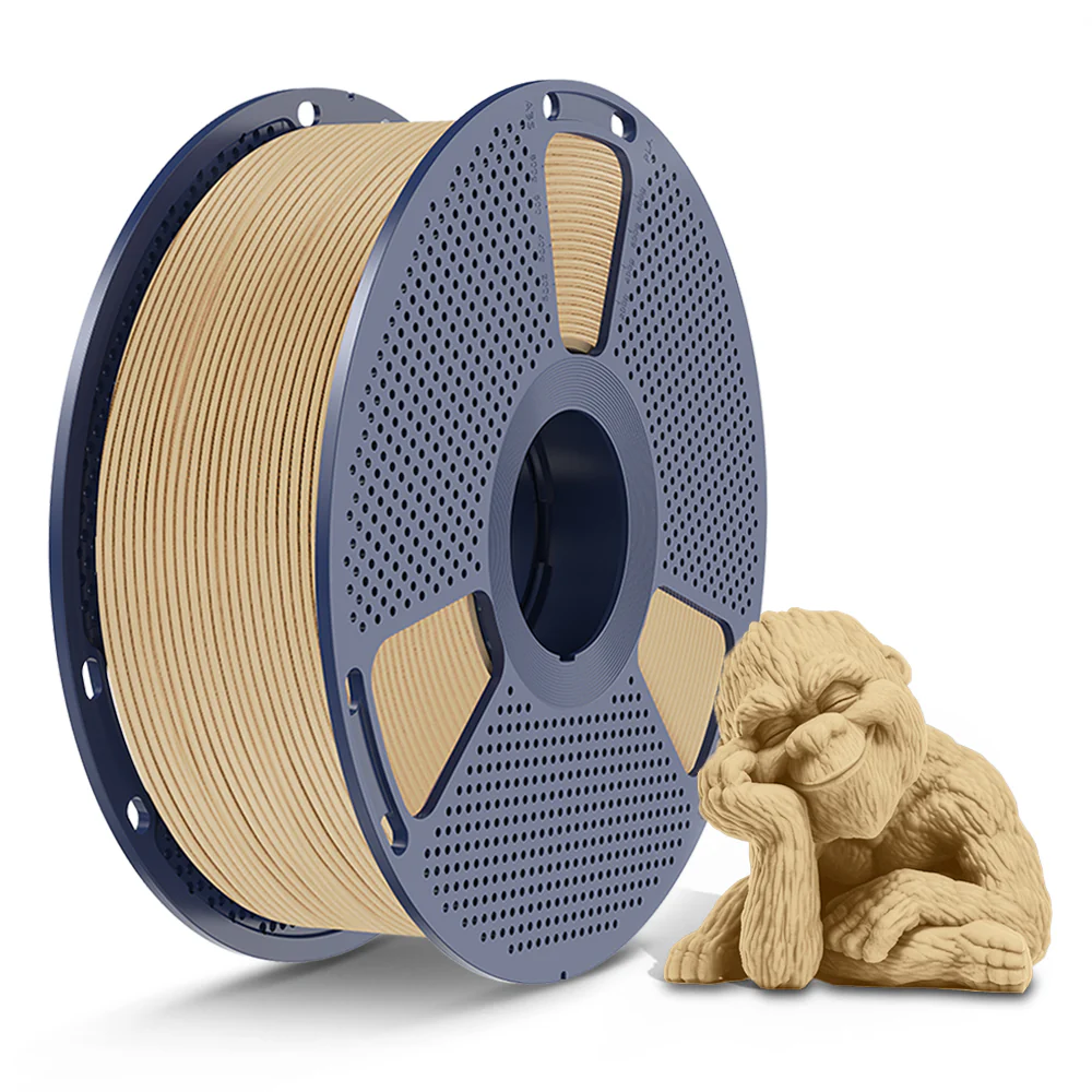 [MOQ: 3 Rollen] Optimiertes Holz PLA 3D Drucker Filament 1KG, optimierte und verbesserte Holzstruktur - Image 15
