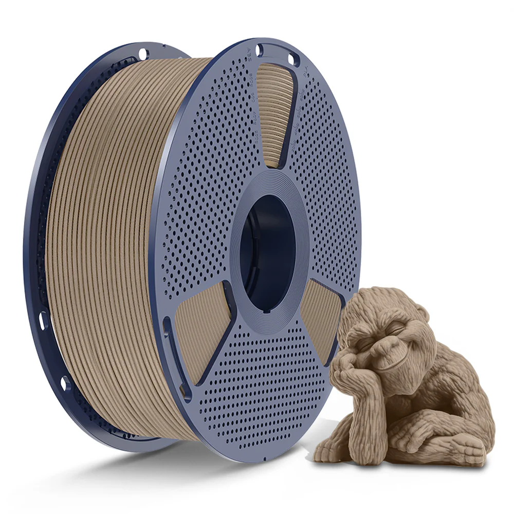 [MOQ: 3 Rollen] Optimiertes Holz PLA 3D Drucker Filament 1KG, optimierte und verbesserte Holzstruktur - Image 17