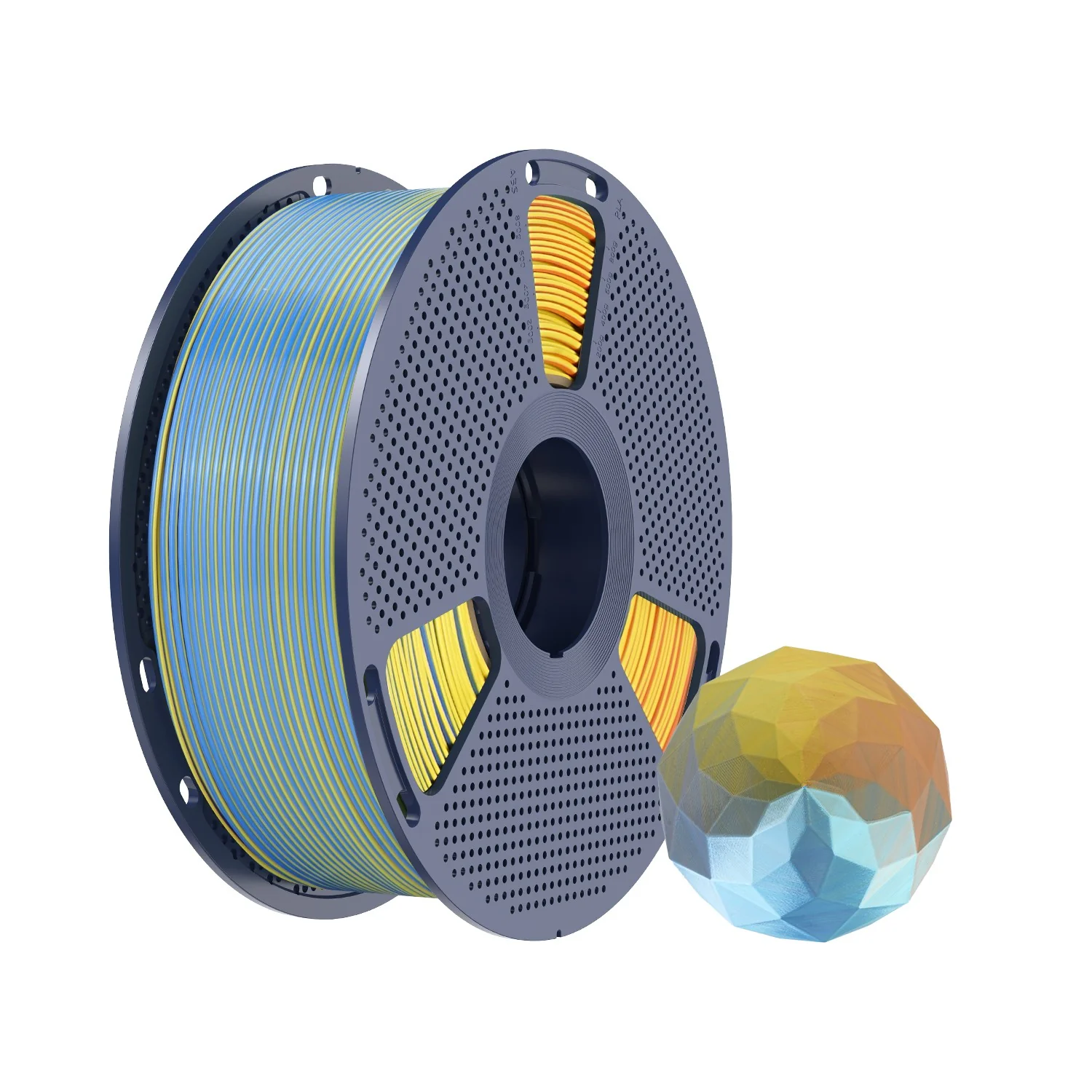 [MOQ: 3 Rollen] Multi-Color SILK (Zweifarbig, Dreifarbig, Vierfarbig) Filament 1KG - Image 27