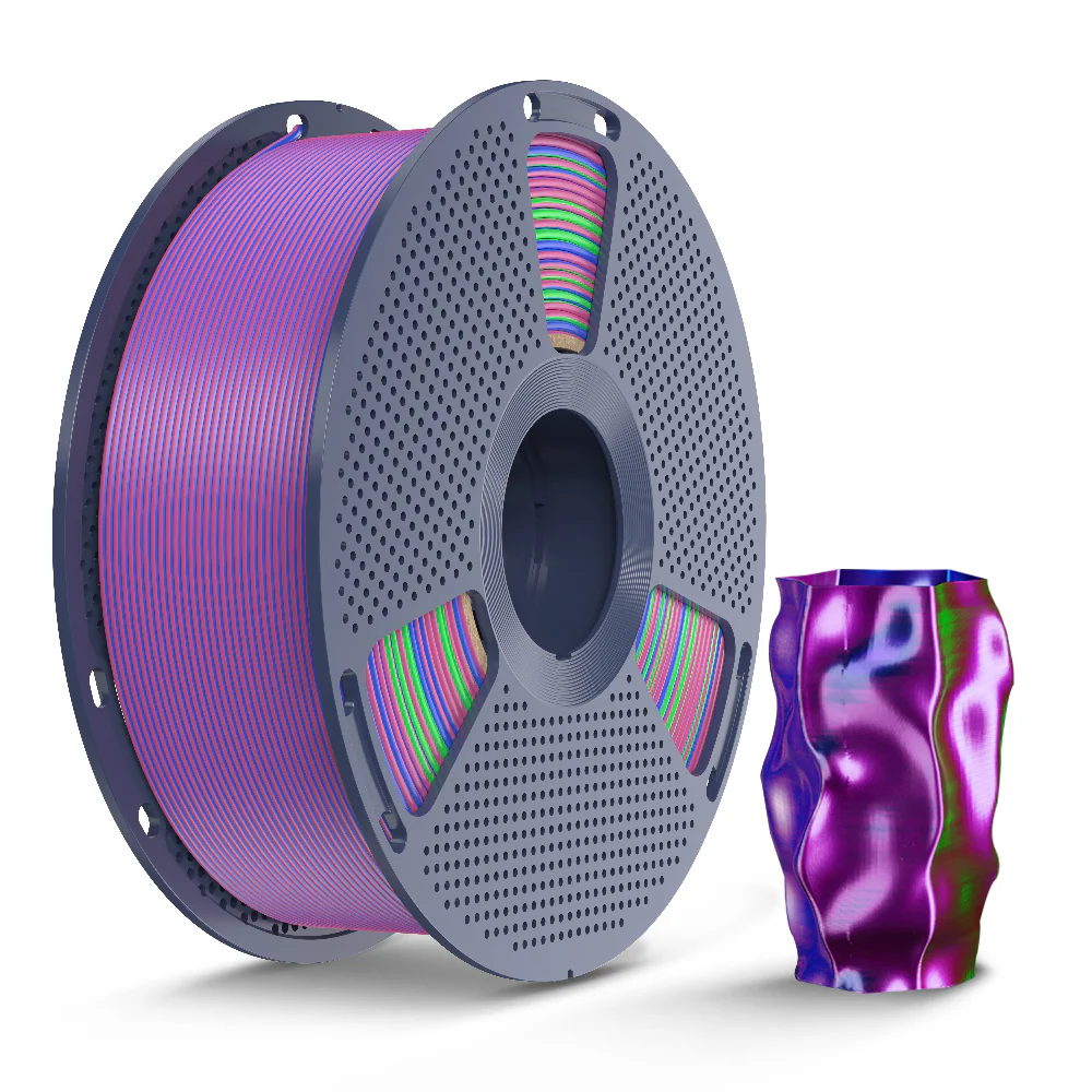 [MOQ: 3 Rollen] Multi-Color SILK (Zweifarbig, Dreifarbig, Vierfarbig) Filament 1KG - Image 30