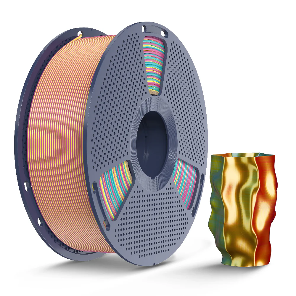 [MOQ: 3 Rollen] Multi-Color SILK (Zweifarbig, Dreifarbig, Vierfarbig) Filament 1KG - Image 31
