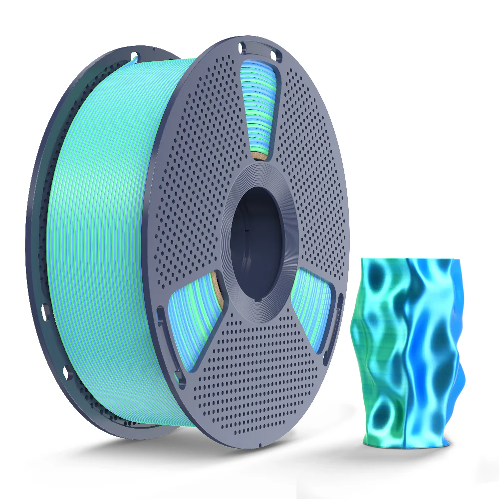 [MOQ: 3 Rollen] Multi-Color SILK (Zweifarbig, Dreifarbig, Vierfarbig) Filament 1KG - Image 33