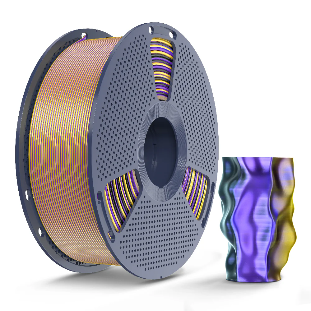 [MOQ: 3 Rollen] Multi-Color SILK (Zweifarbig, Dreifarbig, Vierfarbig) Filament 1KG - Image 36