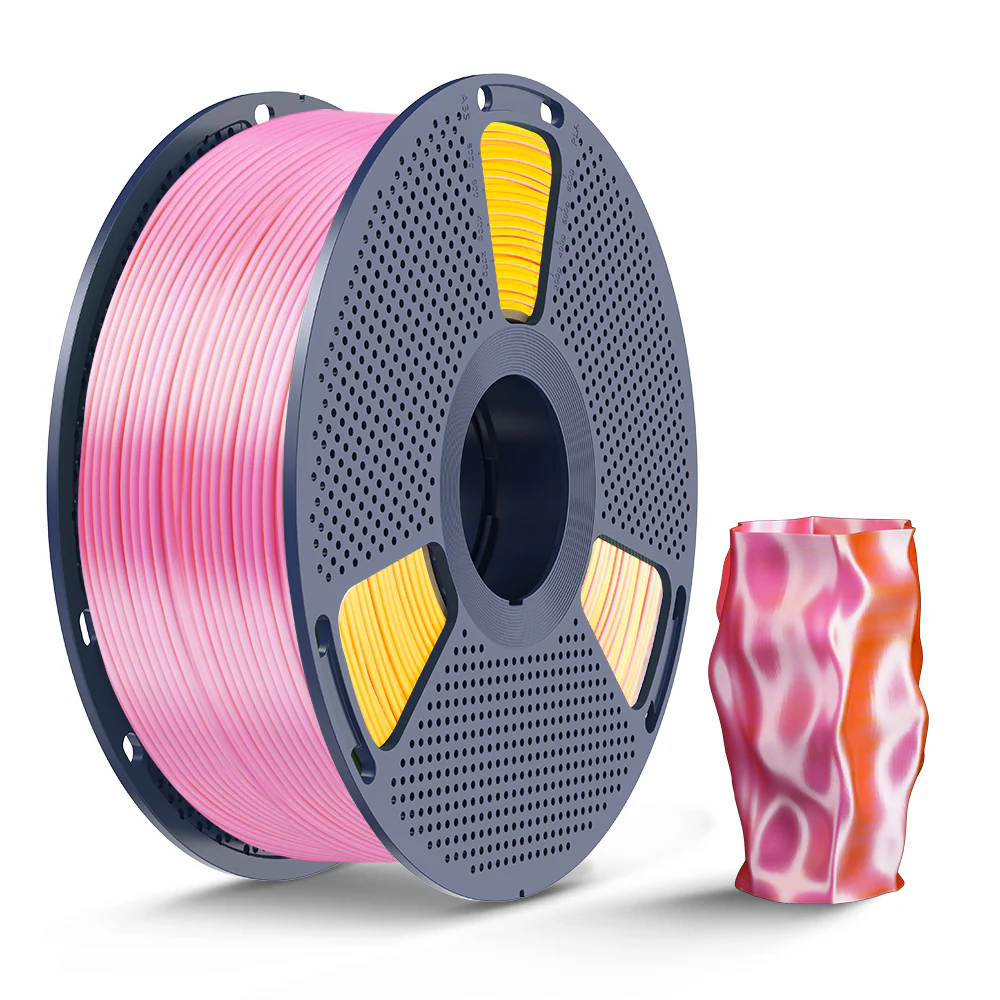 [MOQ: 3 Rollen] Multi-Color SILK (Zweifarbig, Dreifarbig, Vierfarbig) Filament 1KG - Image 41
