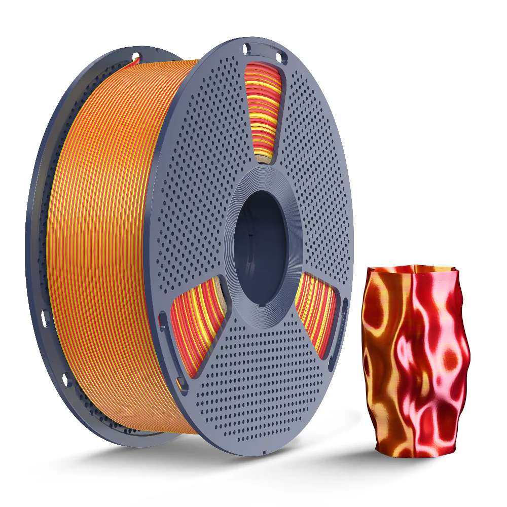 [MOQ: 3 Rollen] Multi-Color SILK (Zweifarbig, Dreifarbig, Vierfarbig) Filament 1KG - Image 42