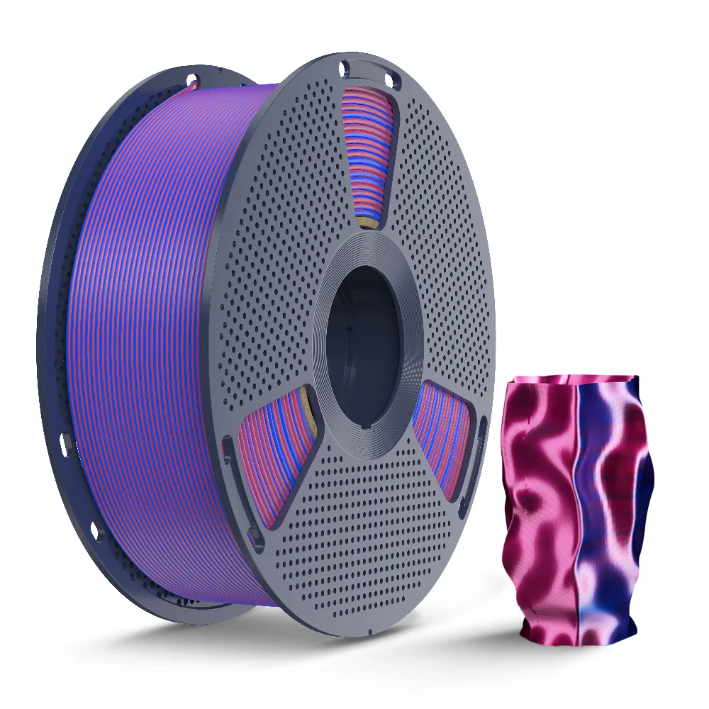 [MOQ: 3 Rollen] Multi-Color SILK (Zweifarbig, Dreifarbig, Vierfarbig) Filament 1KG - Image 43