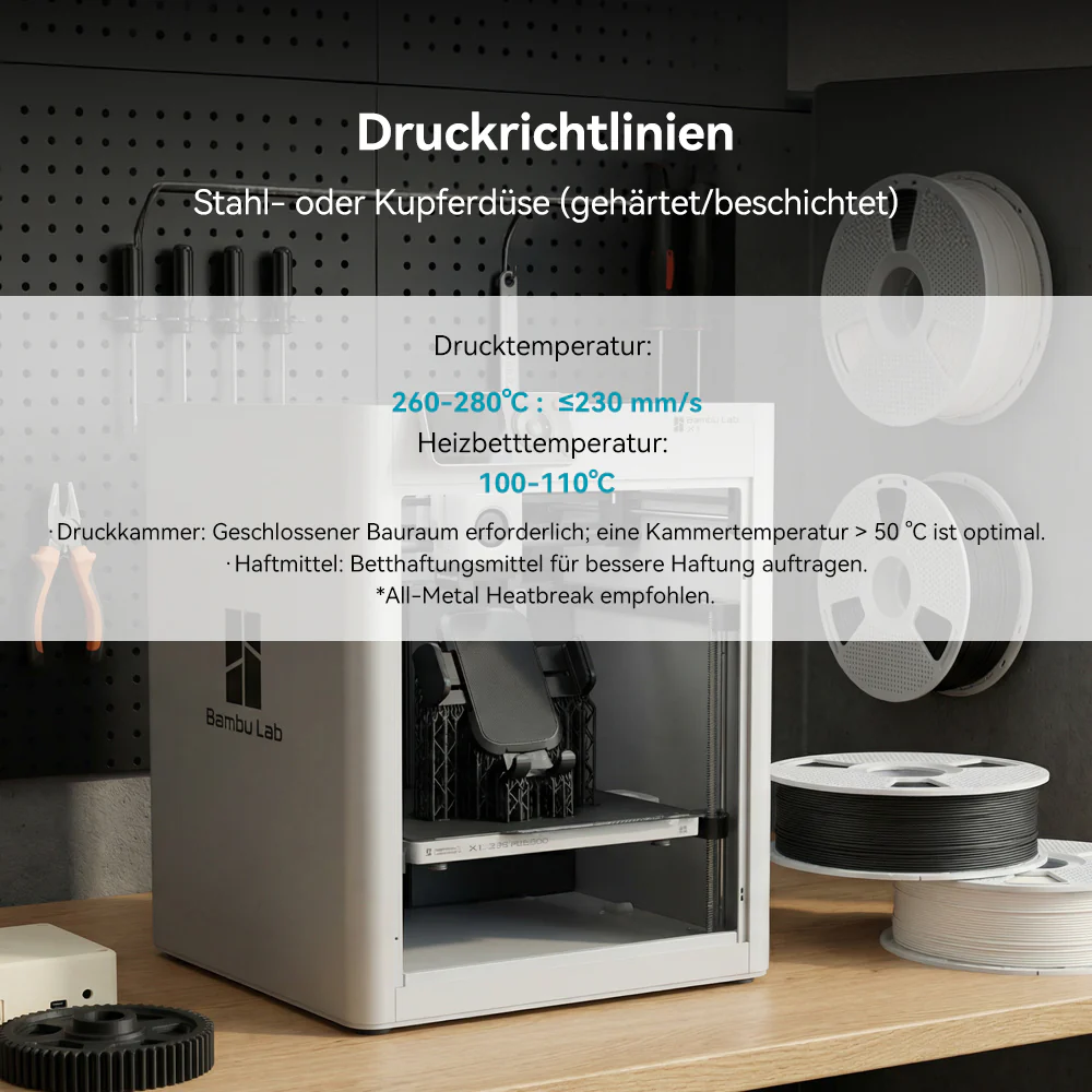 [15 % Rabatt] PC-ABS 3D Drucker Filament, Hochleistungs 3D Filament 1KG - Image 7