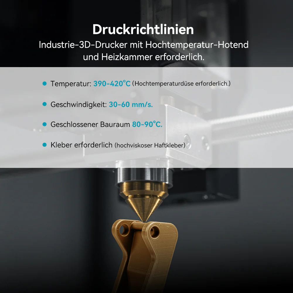 [15 % Rabatt] PEEK(Polyether Ether Ketone) 3D-Drucker Filament 1KG - Image 6