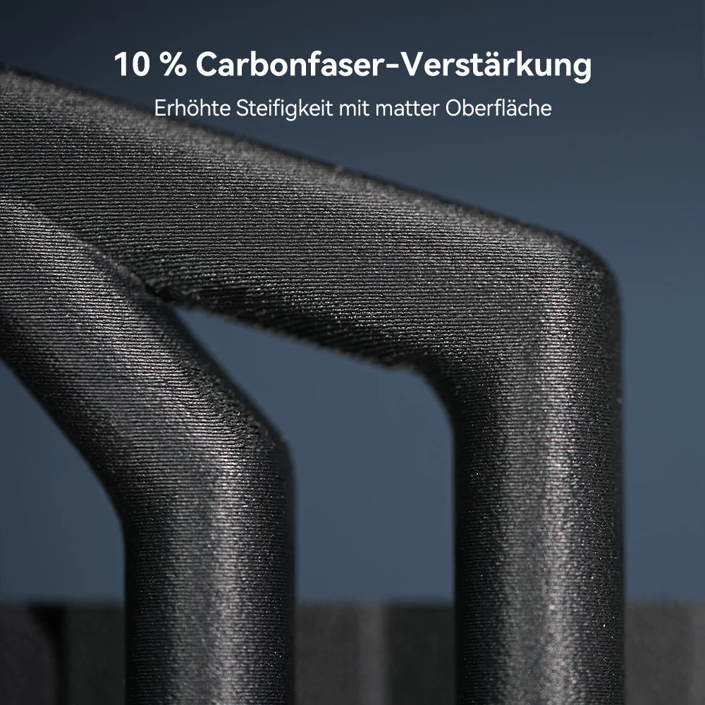 PETG-CF (PETG Kohlefaser) 3D Drucker Filament 1KG - Image 3