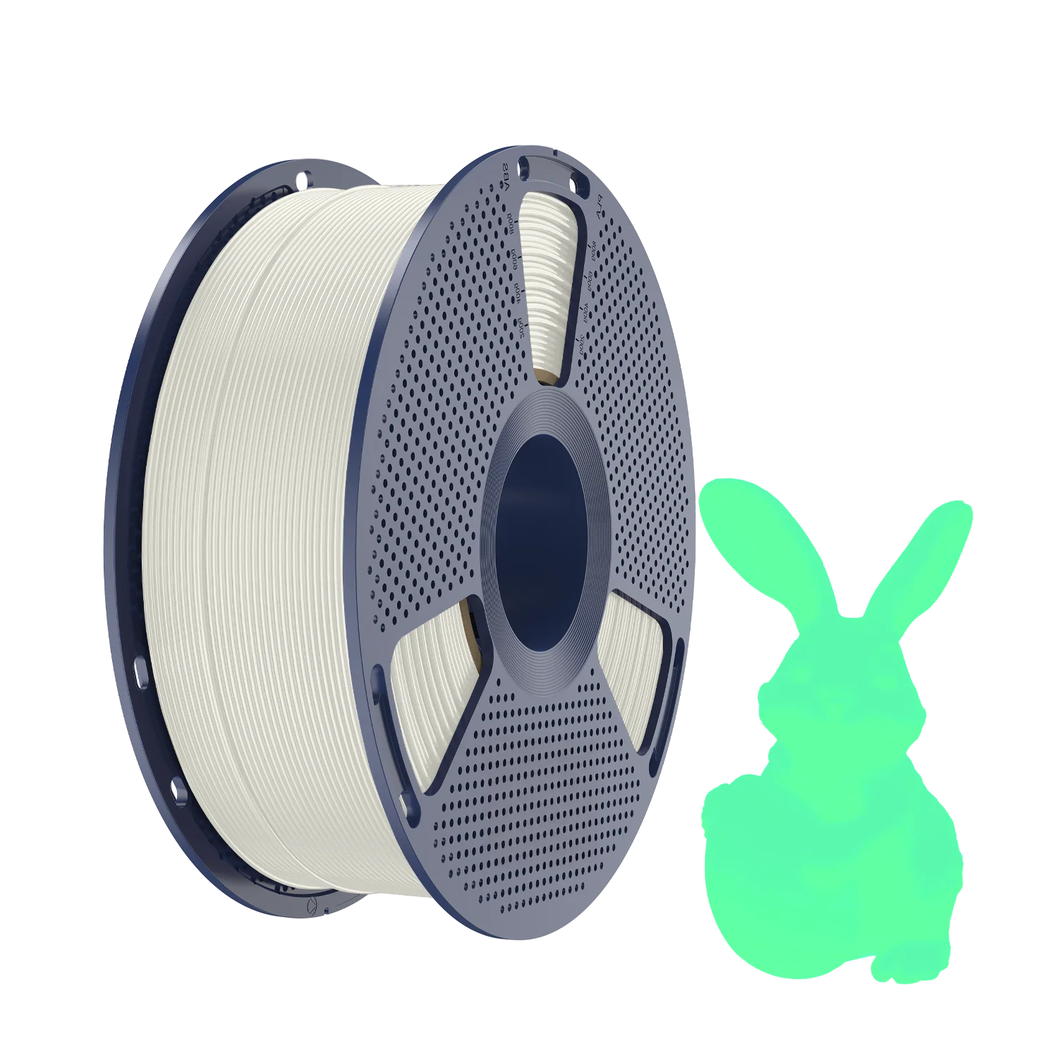 [MOQ: 3 Rollen] PETG Glow in The Dark (leuchtend) 3D Drucker Filament 1KG - Image 16
