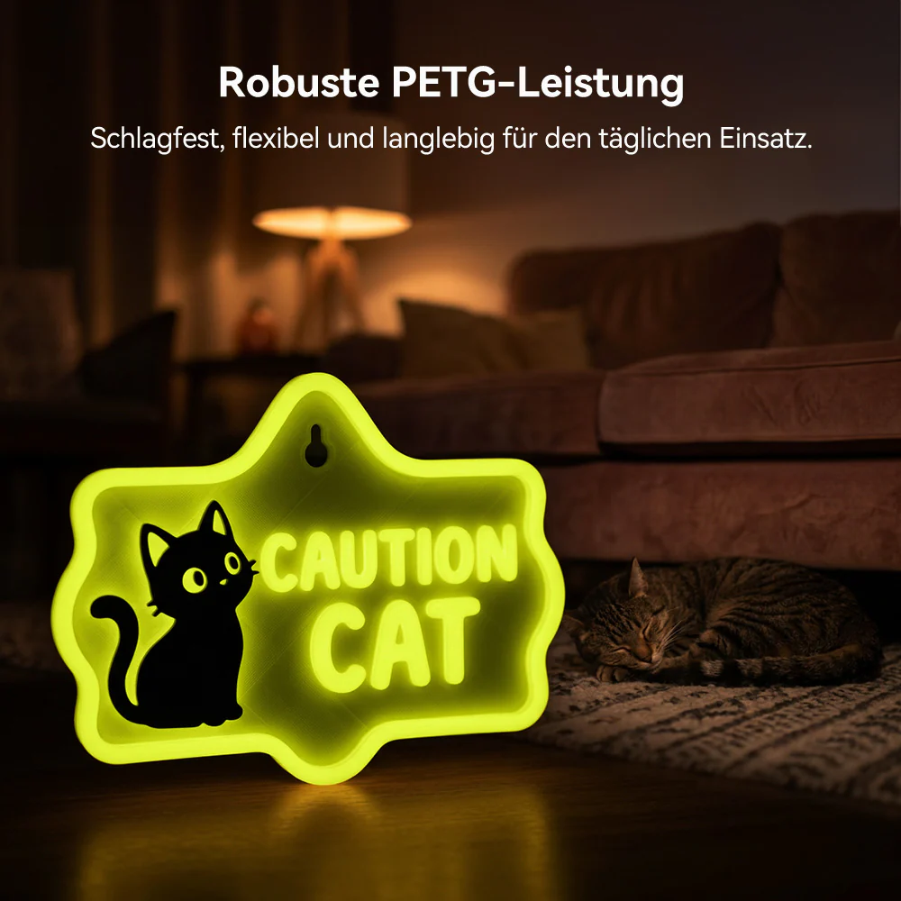 [MOQ: 3 Rollen] PETG Glow in The Dark (leuchtend) 3D Drucker Filament 1KG - Image 3