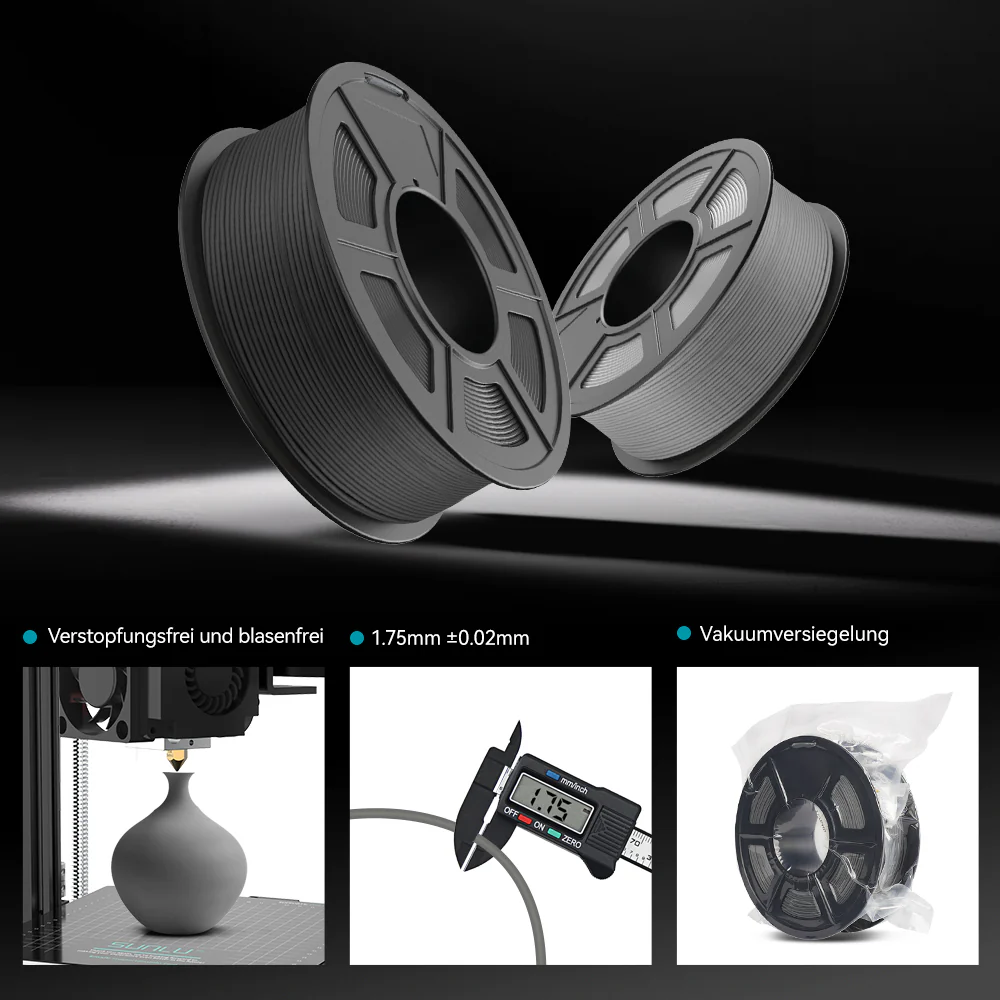 PLA Matte 3KG Große Spule 3D Drucker Filament 3KG - Image 7
