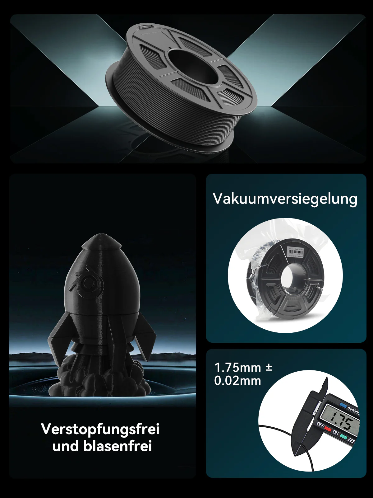 HSPLA,Hochgeschwindigkeit PLA 3KG Große Spule 3D Drucker Filament 3KG - Image 9