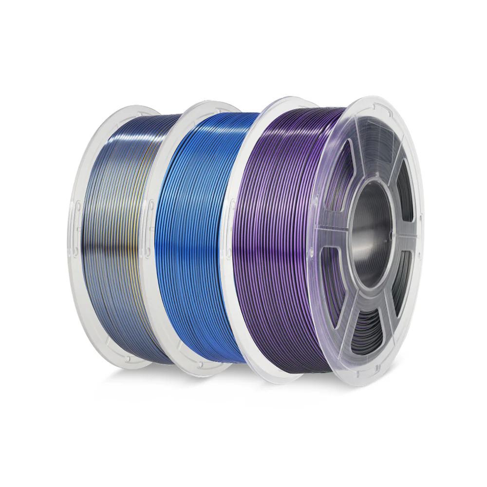 [MOQ 2 Sätze] PLA, PLA+, PLA Meta, PLA Matte, Rainbow, Multi-color Silk 3KG Mehrfarbiges Filament Bündel - Image 60