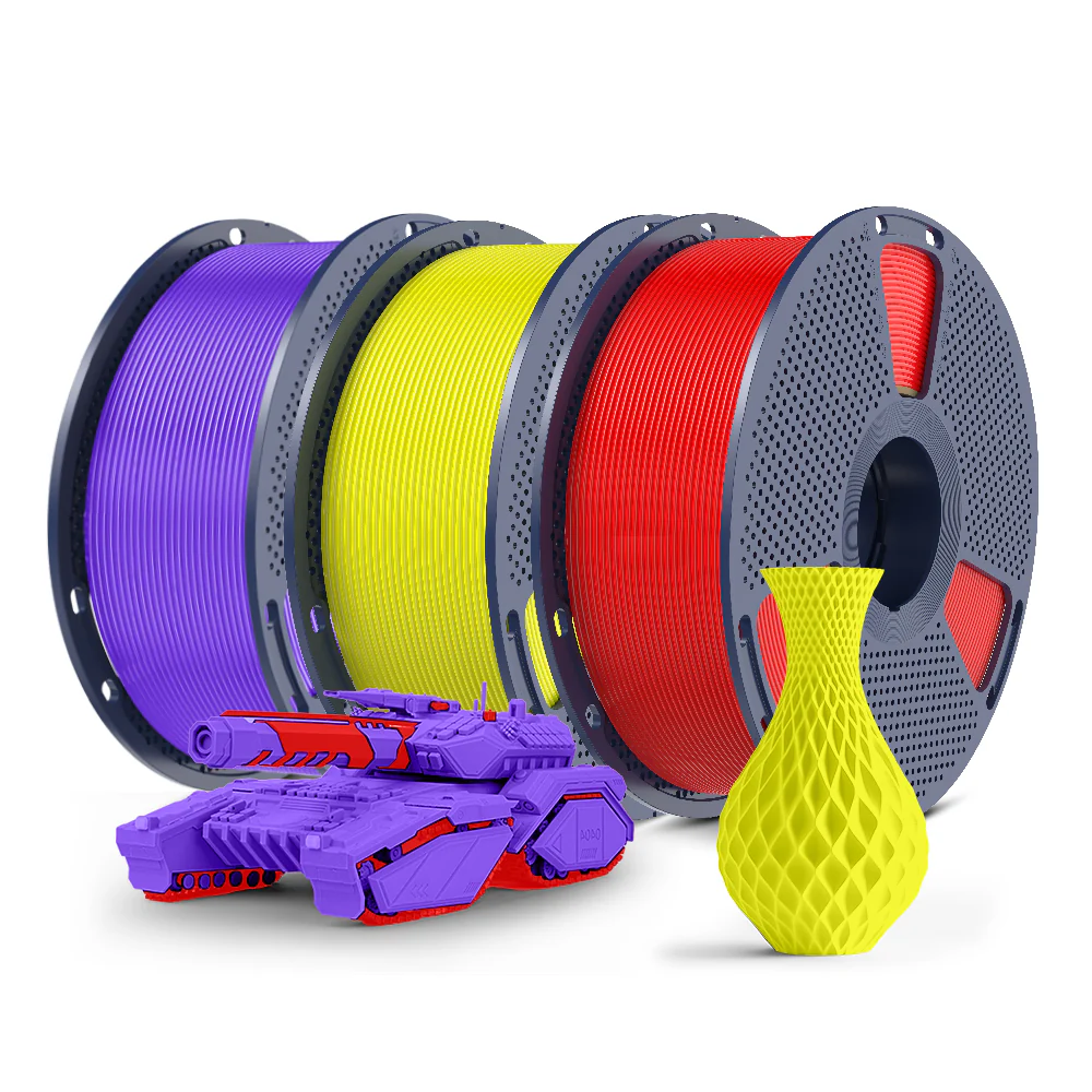 [MOQ 2 Sätze] PLA, PLA+, PLA Meta, PLA Matte, Rainbow, Multi-color Silk 3KG Mehrfarbiges Filament Bündel - Image 70
