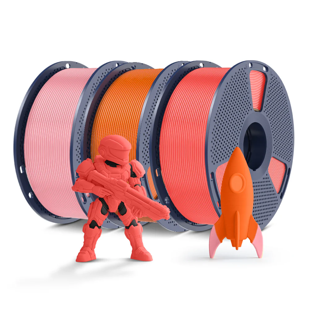 [MOQ 2 Sätze] PLA, PLA+, PLA Meta, PLA Matte, Rainbow, Multi-color Silk 3KG Mehrfarbiges Filament Bündel - Image 74