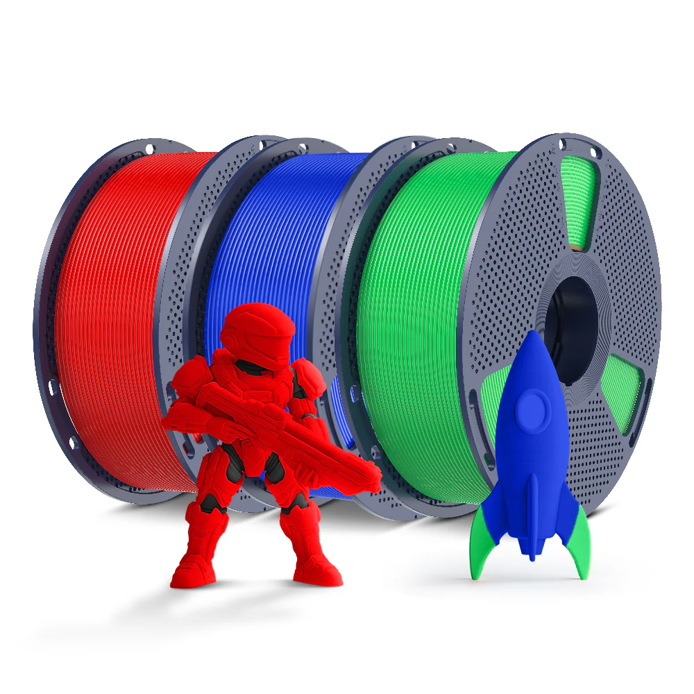 [MOQ 2 Sätze] PLA, PLA+, PLA Meta, PLA Matte, Rainbow, Multi-color Silk 3KG Mehrfarbiges Filament Bündel - Image 75