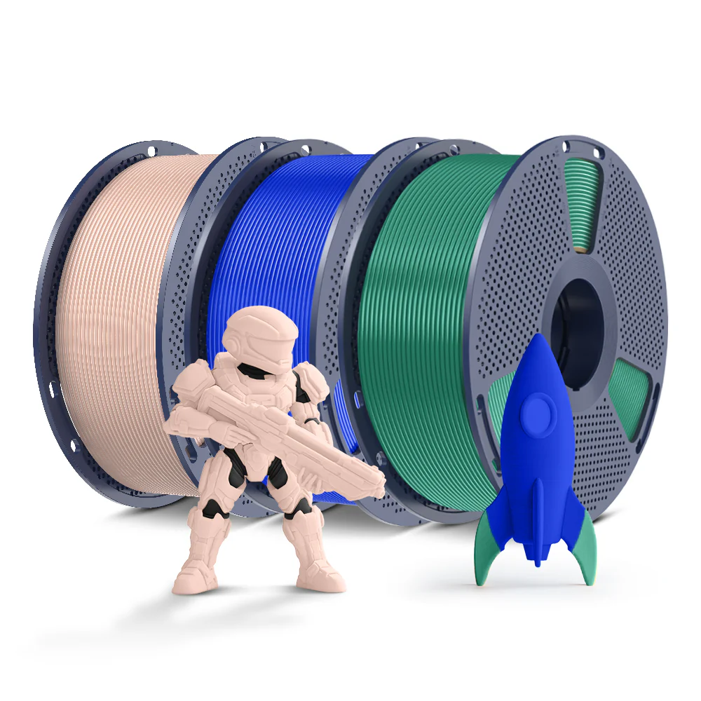 [MOQ 2 Sätze] PLA, PLA+, PLA Meta, PLA Matte, Rainbow, Multi-color Silk 3KG Mehrfarbiges Filament Bündel - Image 77