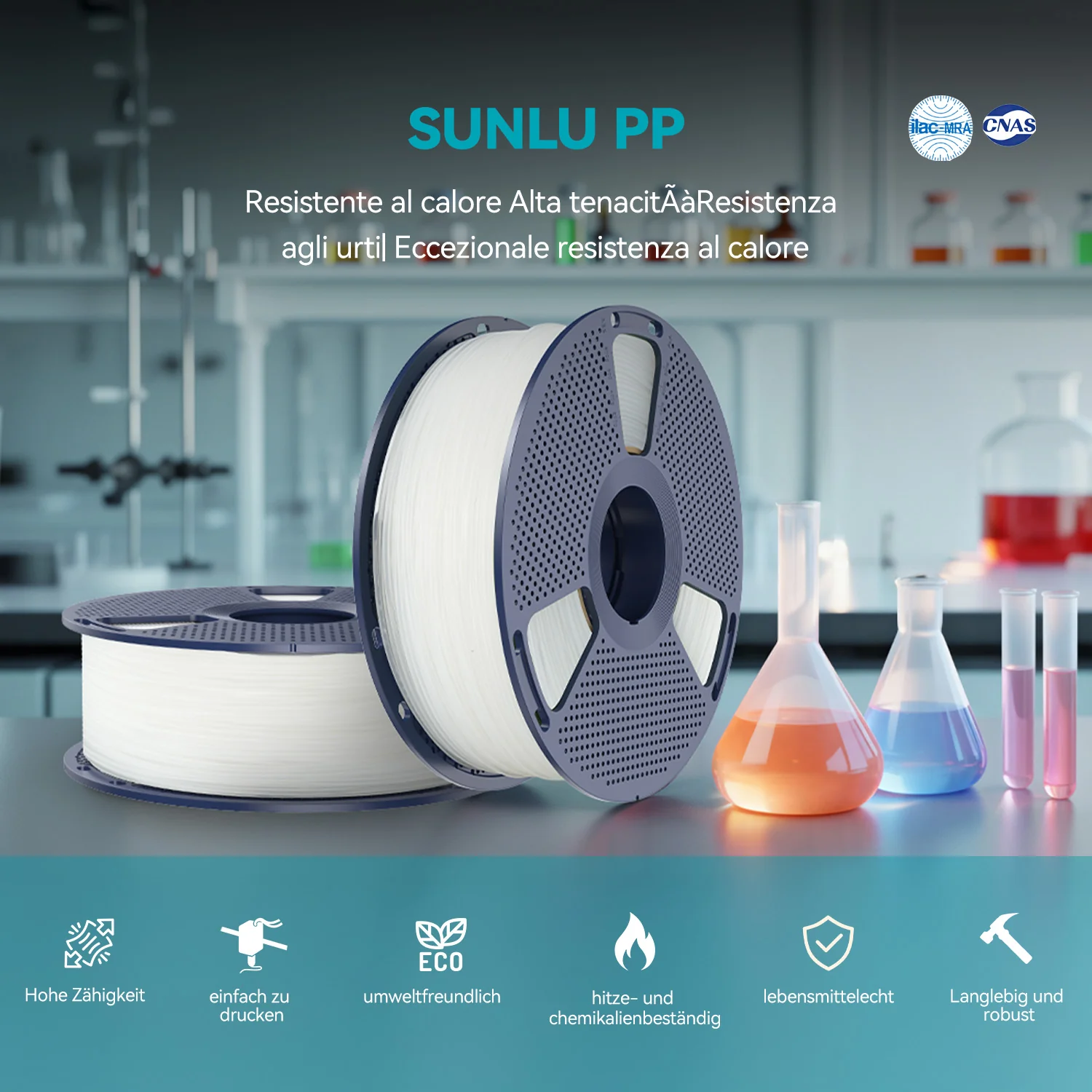 [15 % Rabatt] PP (Polypropylen) 3D-Drucker Filament 0,8KG - Image 4