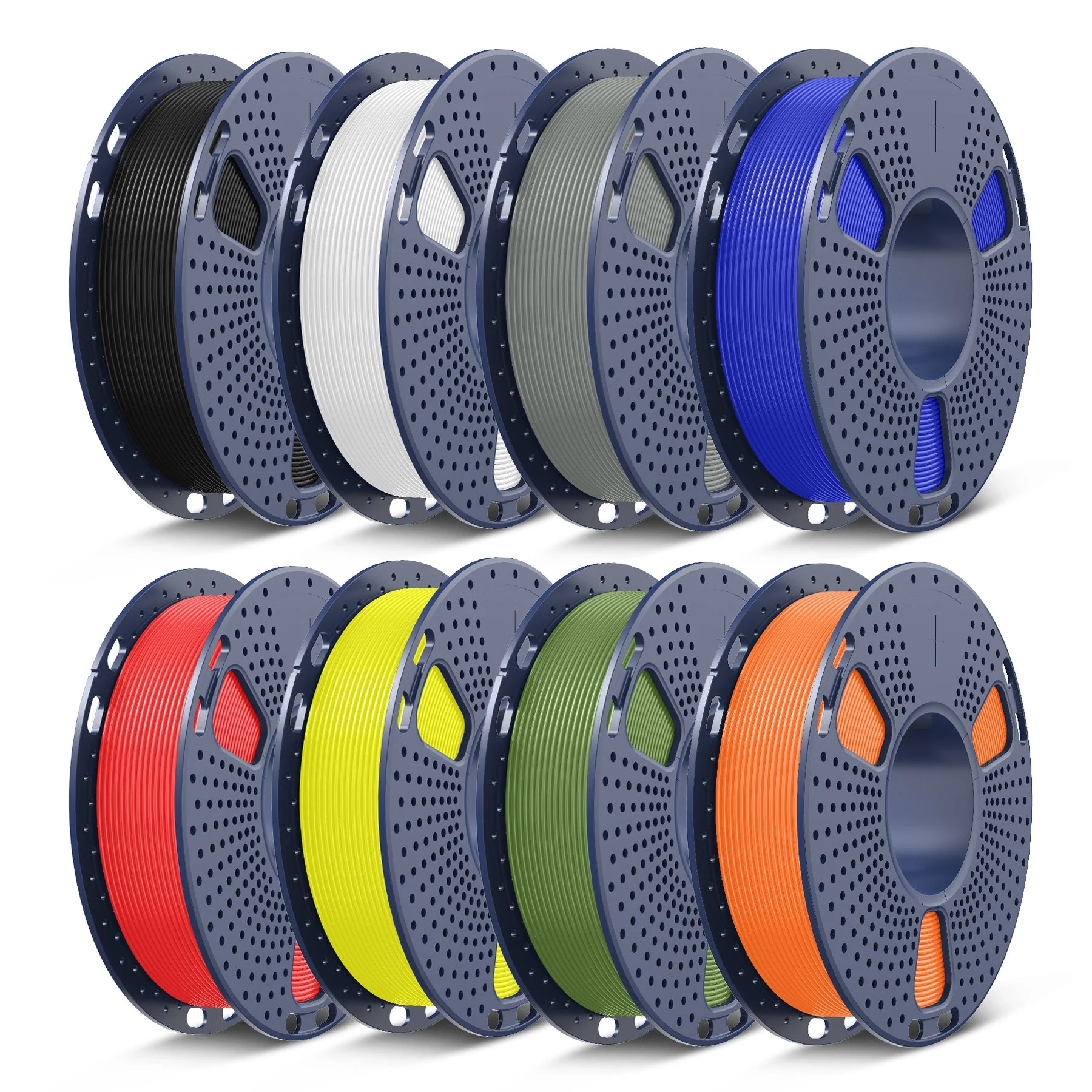 250g PLA, PLA+, PLA+2.0, PLA Meta Filament Bundle, 250g*8 Rollen Mehrfarbiges Filament-Bundle - Image 14