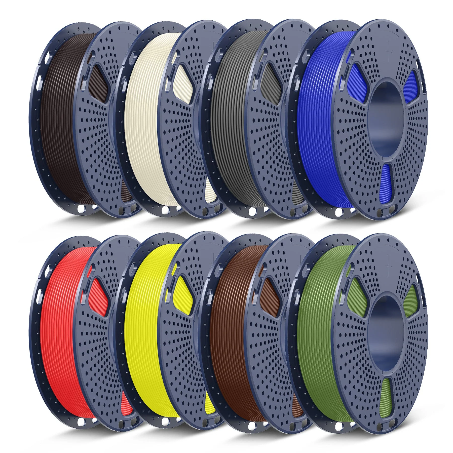 250g PLA, PLA+, PLA+2.0, PLA Meta Filament Bundle, 250g*8 Rollen Mehrfarbiges Filament-Bundle - Image 18