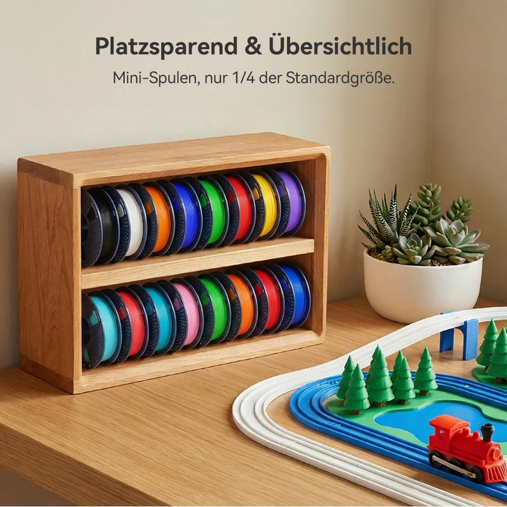 250g PLA, PLA+, PLA+2.0, PLA Meta Filament Bundle, 250g*8 Rollen Mehrfarbiges Filament-Bundle - Image 5