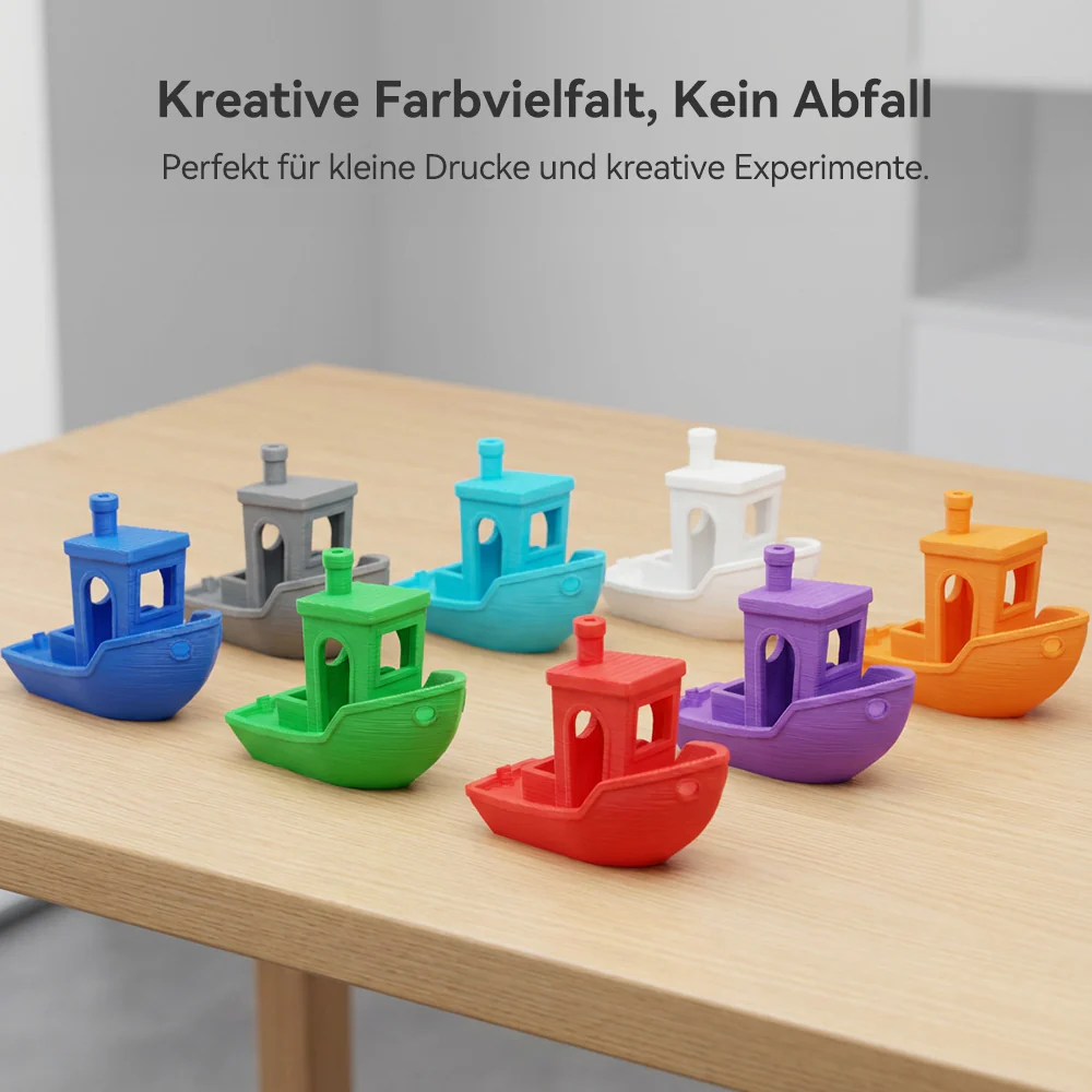 250g PLA, PLA+, PLA+2.0, PLA Meta Filament Bundle, 250g*8 Rollen Mehrfarbiges Filament-Bundle - Image 6