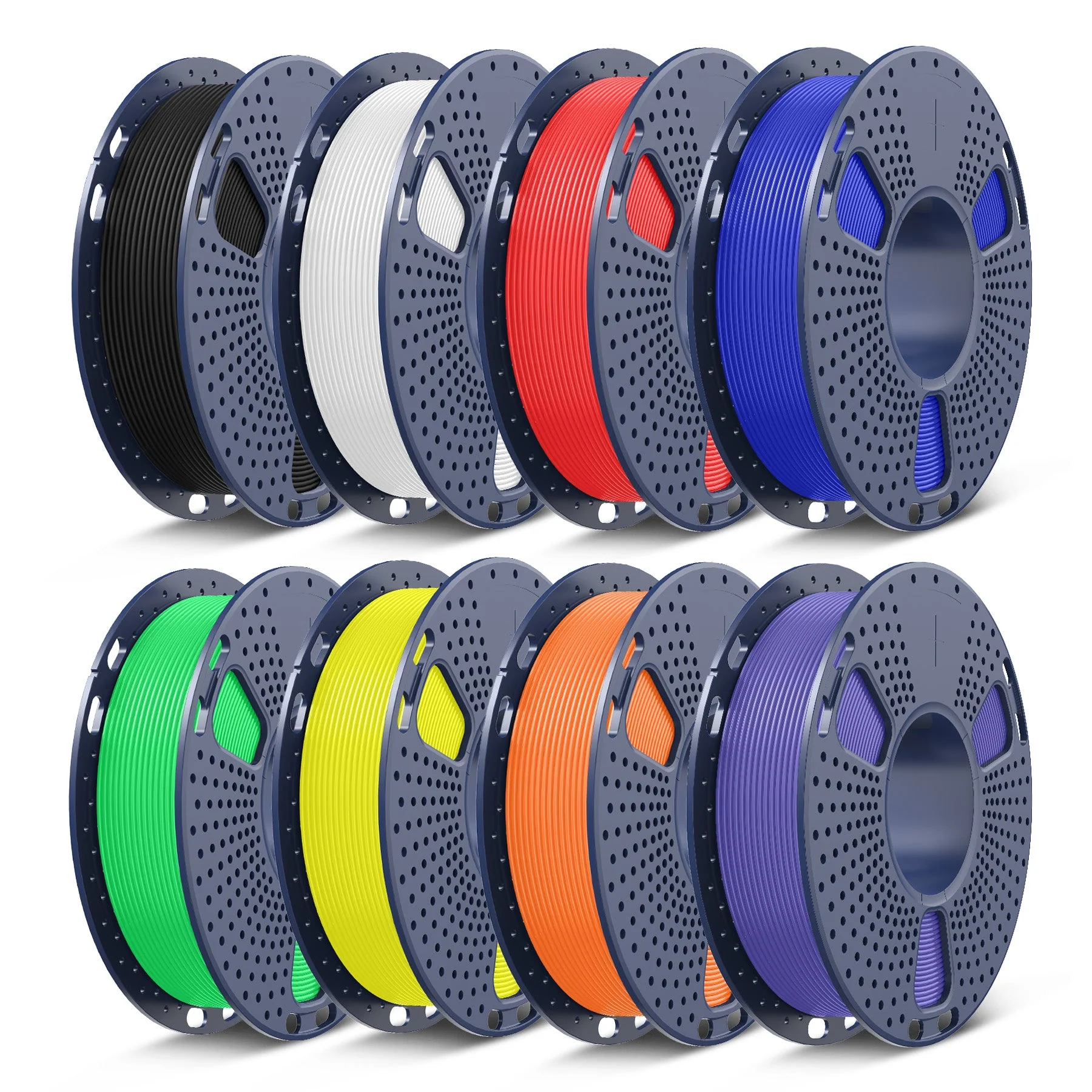 250g PLA, PLA+, PLA+2.0, PLA Meta Filament Bundle, 250g*8 Rollen Mehrfarbiges Filament-Bundle - Image 9