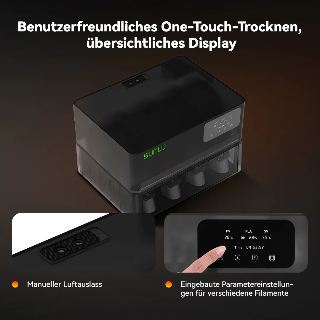 SUNLU AMS Heizgerät, AMS Heater Upgrade für Ihr Bambu AMS, ermöglicht Trocknen während des Druckens - Image 14