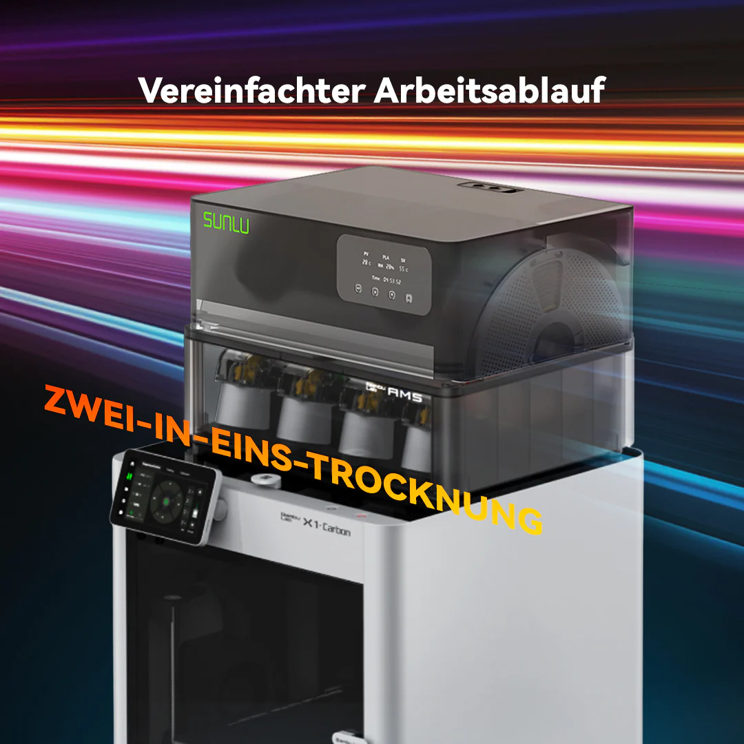 SUNLU AMS Heizgerät, AMS Heater Upgrade für Ihr Bambu AMS, ermöglicht Trocknen während des Druckens - Image 7