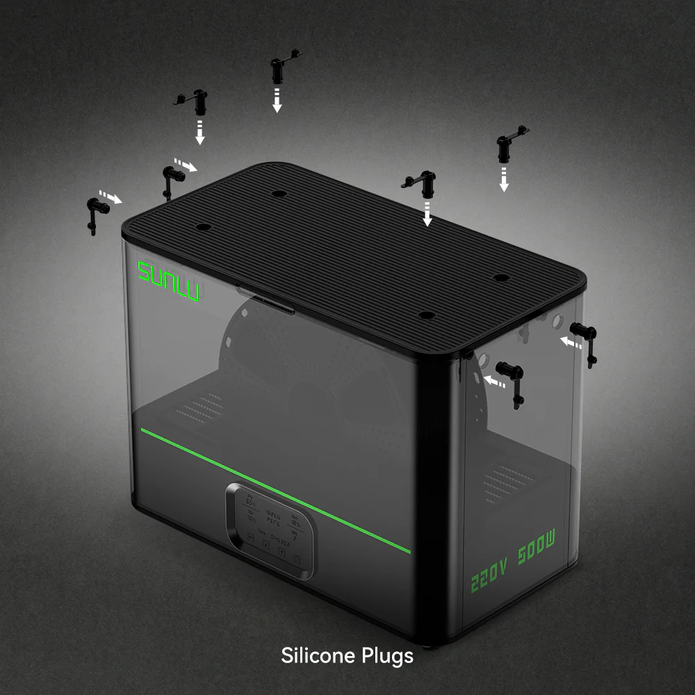 [15 % Rabatt] SUNLU FilaDryer E2, Bis zu 110℃, Professionelles Trocknen und Tempern, Geboren für technische 3D Druck Filamente - Image 19