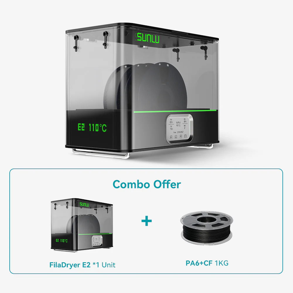 [15 % Rabatt] SUNLU FilaDryer E2, Bis zu 110℃, Professionelles Trocknen und Tempern, Geboren für technische 3D Druck Filamente - Image 25