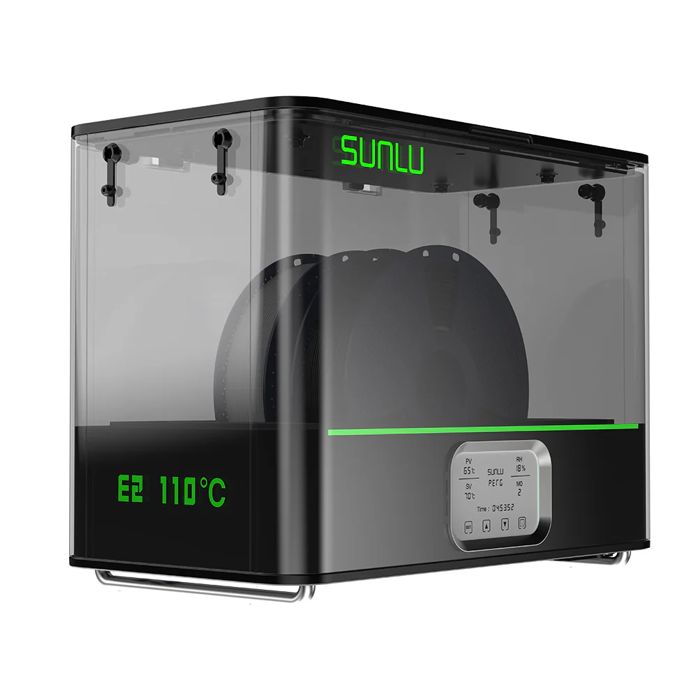 [15 % Rabatt] SUNLU FilaDryer E2, Bis zu 110℃, Professionelles Trocknen und Tempern, Geboren für technische 3D Druck Filamente - Image 32