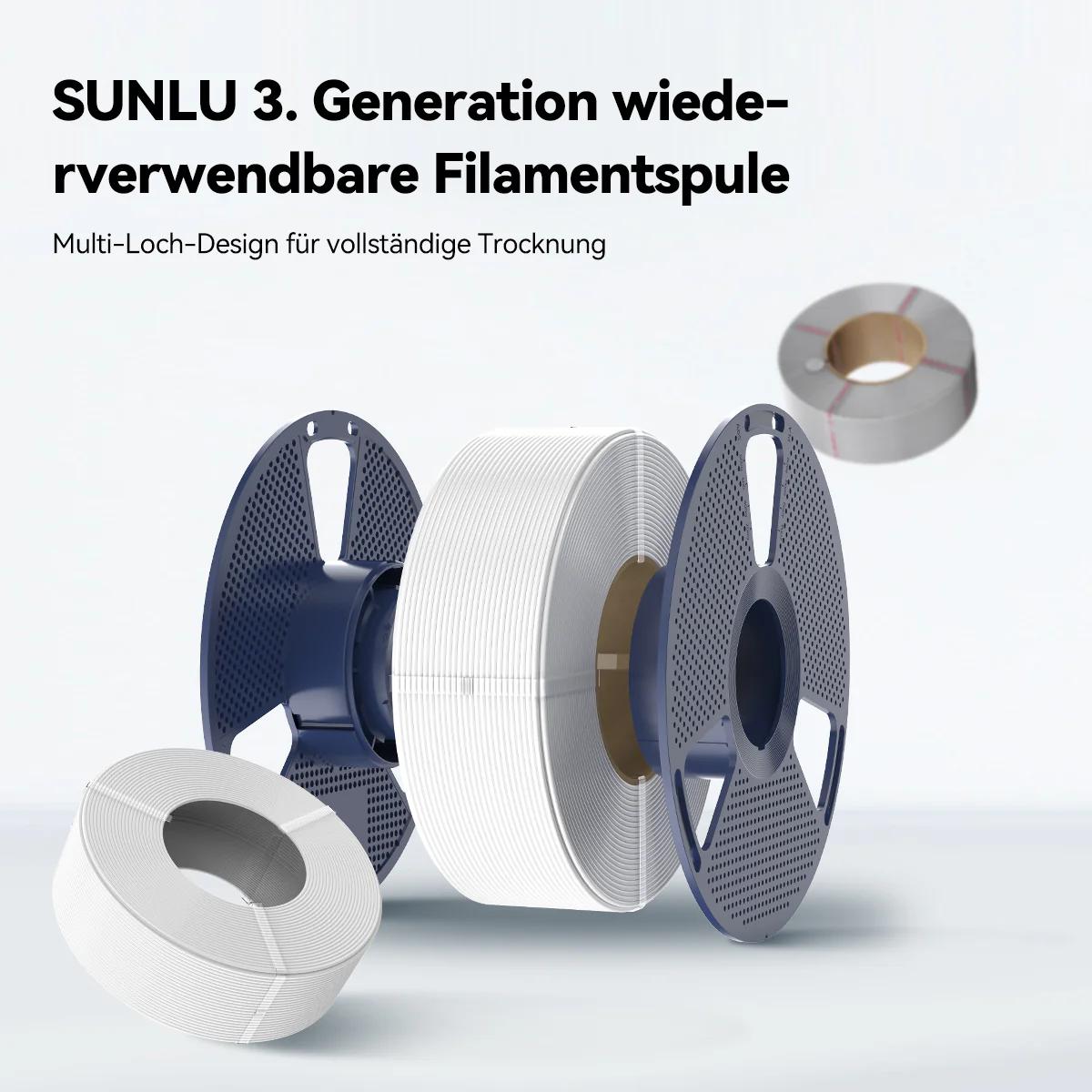 [MOQ: 3 Rollen] PLA+ (PLA PLUS) Filament 1KG - Image 8