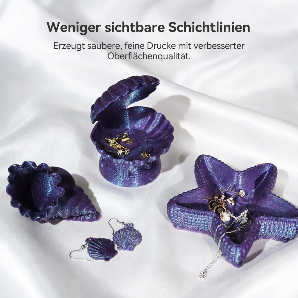 SUNLU PLA Galaxy Ästhetisches Filament 1KG, Farbwechselndes PLA-Filament, Funkelndes Ultrafines Perlmuttpulver - Image 3