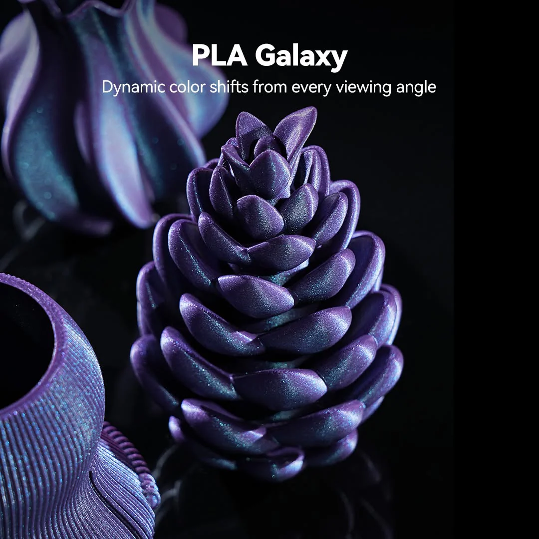 SUNLU PLA Galaxy Ästhetisches Filament 1KG, Farbwechselndes PLA-Filament, Funkelndes Ultrafines Perlmuttpulver - Image 6