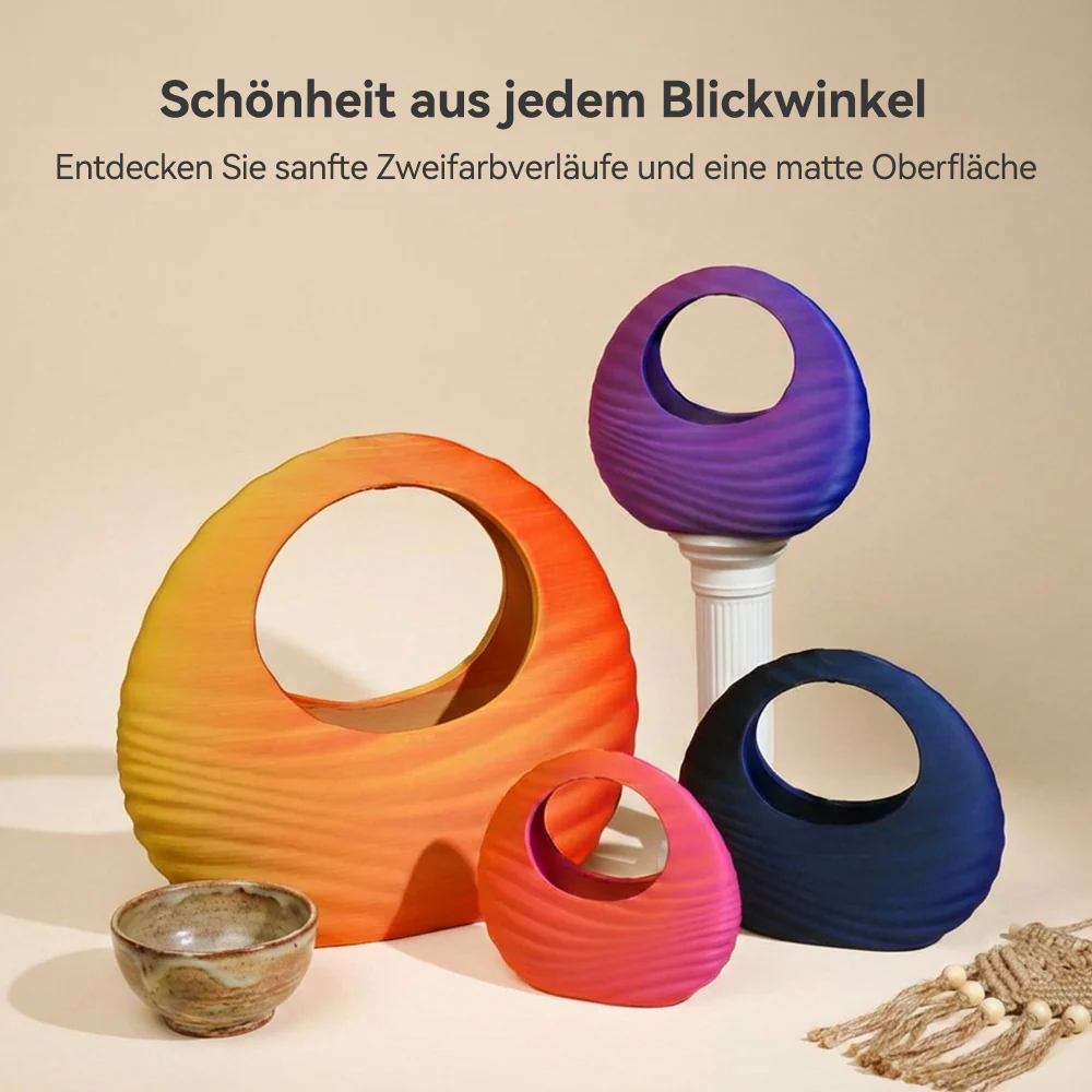 [MOQ: 3 Rollen] PLA Matte Dual-Color 3D-Drucker Ästhetik-Filament 1KG, Nahtlose Zwei-Farb-Effekte & Weiches Matt-Finish - Image 5