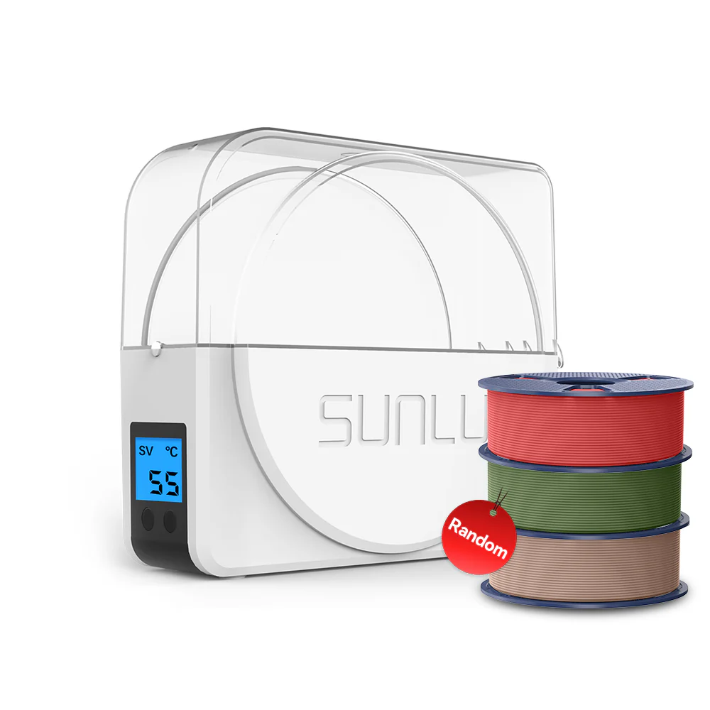 [15 % Rabatt] SUNLU S1 Plus Filament trockner für feuchtes Filament beim 3D-Druck - Image 11