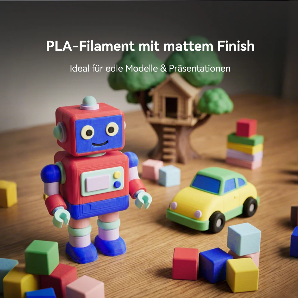 [MOQ: 3 Rollen] PLA Matte Filament 1KG - Image 5