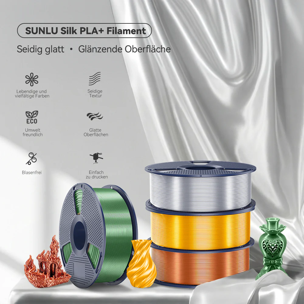 [MOQ: 3 Rollen] SILK Filament 1KG - Image 3