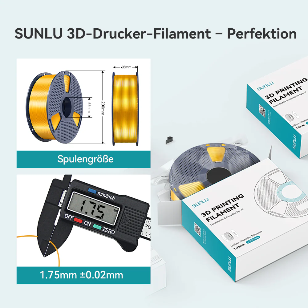 [MOQ: 3 Rollen] SILK Filament 1KG - Image 9
